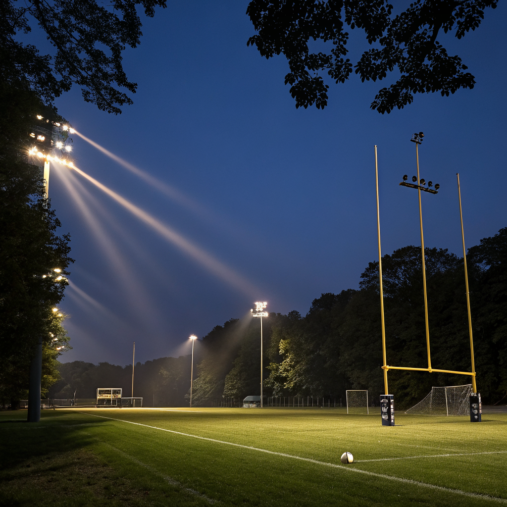 Jack Smith Park under the lights